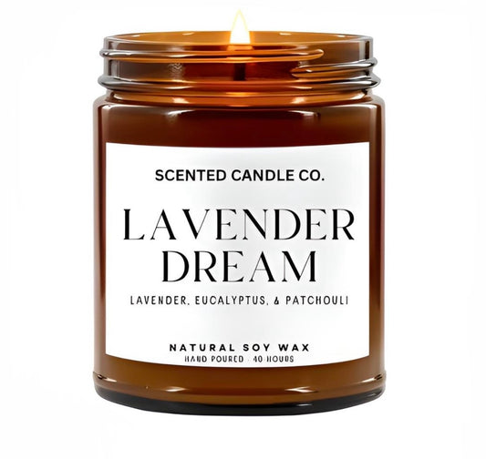 Lavender Dream - Amber Jar